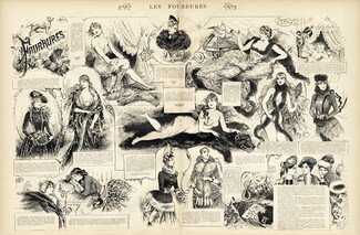 Les Fourrures 1886 Fur Clothing, Bear