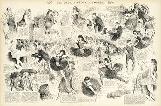 Les Deux Pigeons à l'Opéra 1886 Ballet, Gourouli