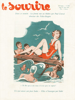 Léon Bonnotte 1935 Bathing Beauty