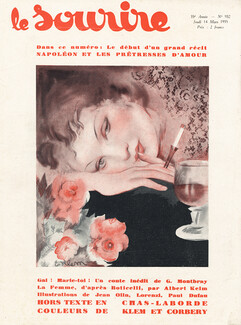 Klem 1935 Woman Smoking