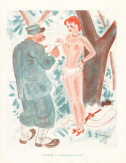 Enrigui 1935 La Star, Sexy Looking Girl
