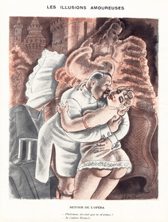 Chas Laborde 1935 Les Illusions Amoureuses, Retour de l'Opéra