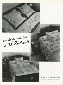 D. Porthault 1950 Les Draps Imprimés