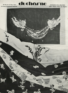 Ducharne (Fabric) 1944 American Ad