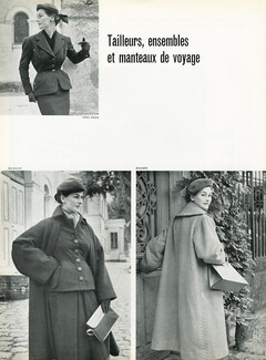 Hermès (Coat & Handbag) 1951 Lainage, Photo Philippe Pottier