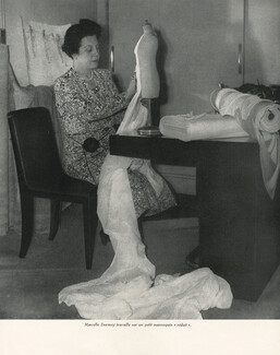 Marcelle Dormoy (Portrait) 1947 Fitting