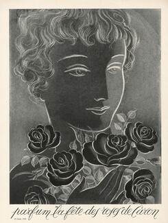 Caron (Perfumes) 1951 La Fête Des Roses