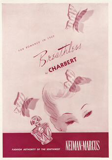 Charbert (Perfumes) 1942 Breathless, Butterfly
