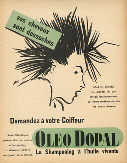 Dop (Hair Care) 1938 Oleo Dopal, Libis
