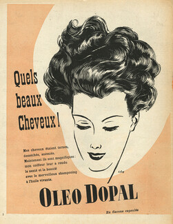 Dop (Hair Care) 1938 Oleodopal, Libis