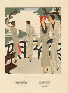 Worth 1932 Sport coats, Seashore, AGB (Art Goût Beauté)