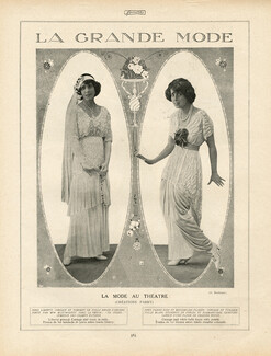 Mistinguett 1913 Parry (Couture), Photo Reutlinger (Studio)