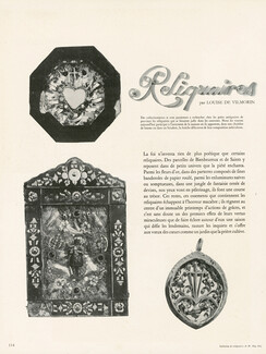 Reliquaires, 1947 - Texte par Louise de Vilmorin