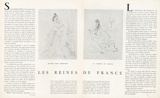 Les Reines de France, 1949 - Sarah Bernhardt, Comtesse de Noailles, Christian Bérard, Texte par Jean Cocteau