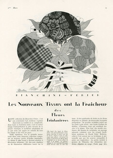 Bianchini Férier 1926 Raoul Dufy, Charles Martin