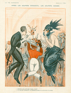 Armand Vallée 1919 Dancers, Roaring Twenties, Cabaret