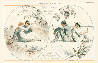 René Préjelan 1919 L'éternelle Romance, Lovers