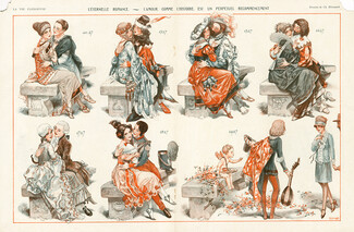 Chéri Hérouard 1927 L'éternelle Romance, Lovers, Périodes costumes
