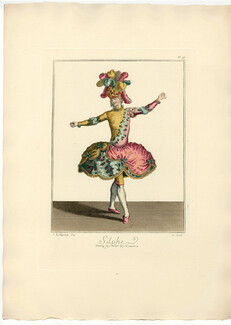 Galerie des Modes et Costumes Français 1912 Claude-Louis Desrais, Emile Lévy Editor "Silphe" Costume de Ballet