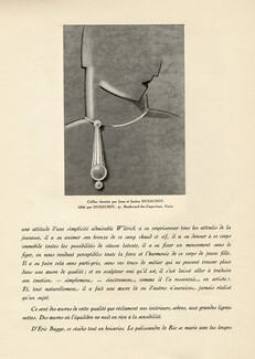 Dusausoy 1930 Création Jean & Janine Dusausoy, Necklace, Art Deco