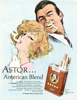 Astor (Waldorf-Astoria) 1964 American Cigarettes, Smokers, Hof