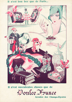 Léon Bonnotte 1928 Doulce France, Dolls & Chocolates
