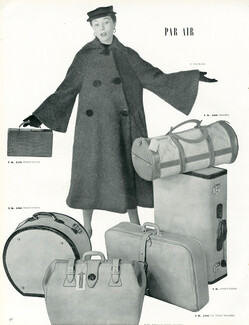Innovation, Hermès, Les Trois Selliers 1951 Bettina, Pierre Balmain Coat