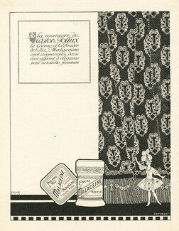 Malaceïne 1920 Castor et Pollux, Marcel Fromenti