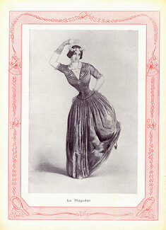 Céleste Mogador, 1906 - Comtesse de Chabrillan, Dancer, 3 pages