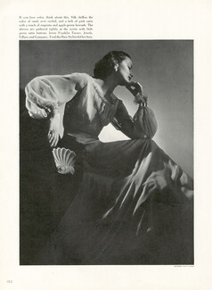 Jessie Franklin Turner 1937 Evening Dress, Photo George Platt Lynes