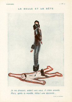 La Belle et la Bête, 1924 - Naurac Fur, Pekingese Dog