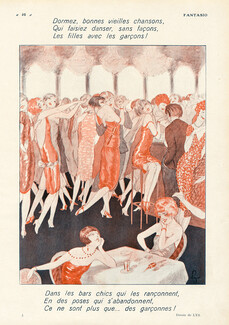 Lys 1925 Garçonnes, Bars chics, Flapper