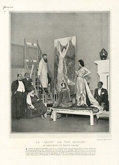 Kees Van Dongen Studio 1923, Geneviève Vix, Salomé, Photo Manuel Frères