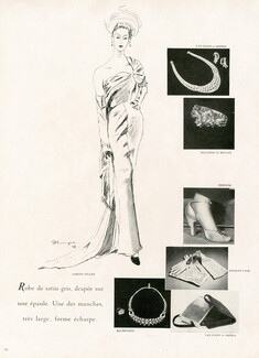 Piguet, Fath, Mellerio Dits Meller, Van Cleef & Arpels, Mauboussin, Perugia 1948 Fashion Goods