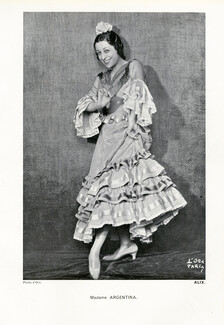 Alix 1934 Gypsy Costume, Madame Argentina