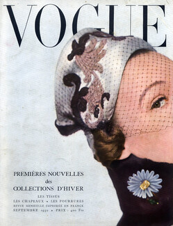 Legroux Soeurs, Herz-Belperron 1950 Vogue Cover, Photo Robert Randall