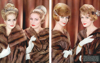 Guillaume, Fernand Aubry, Dessange, Carita 1959 Hairstyles, Hermès Gloves