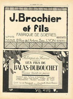 J. Brochier et Fils & Les Fils de Balas-Dubouchet (Fabric) 1926