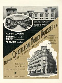 Chatillon Mouly Roussel 1926 Shop, Factory