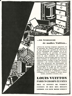 Louis Vuitton (Luggage, Baggage) 1928 Trunks
