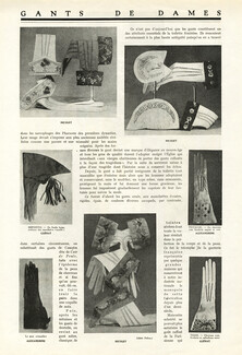 Gants de Dames, 1926 - Nicolet, Alexandrine, Glénat, Neyret, Jouvin (Gloves), Text by A. Macry