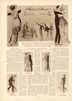 Victor Lhuer 1914 Tango "Peut on le danser ?" Tango lesson