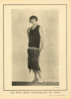 Philippe Et Gaston 1924 "The Most Beautiful Mannequins of Paris" Ninette Fashion Model, Photo Rahma