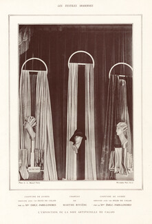 Pierre Imans (Wax Mannequins) 1929 Marthe Rivière (Hat), Emile (Hairstyle)