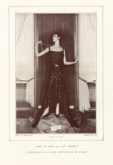 Pierre Imans (Wax Mannequins) 1929 Premet, Evening Gown