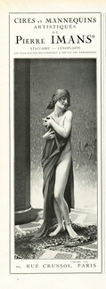 Pierre Imans (Cires et Mannequins Artistiques) 1924 Statuaire, Céroplaste