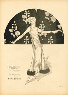 Paul Poiret 1924 Robe en Lamé, Evening Gown