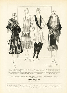 Anna Sergueeff 1926 Mlle Delynne "Loyauté", Theatre Costume, Paul Scavone