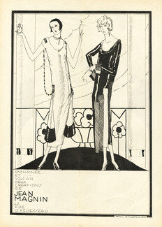 Jean Magnin 1924 Dinner Dresses, Paul Scavone