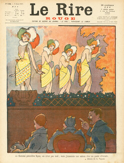 Armand Vallée 1917 Chorus Girl